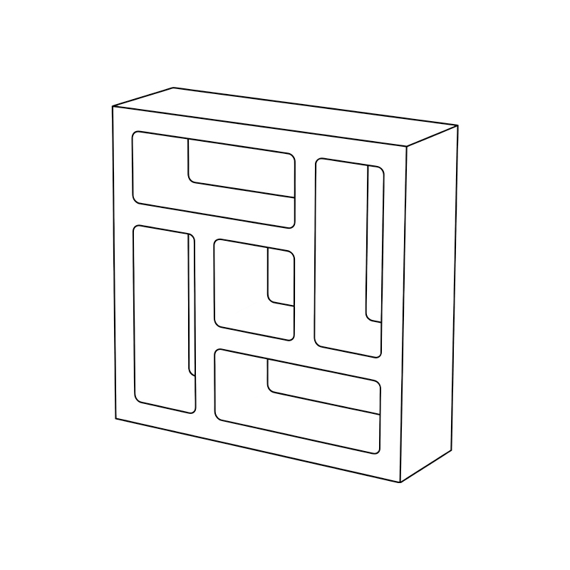 Swastik Breeze Block line draw