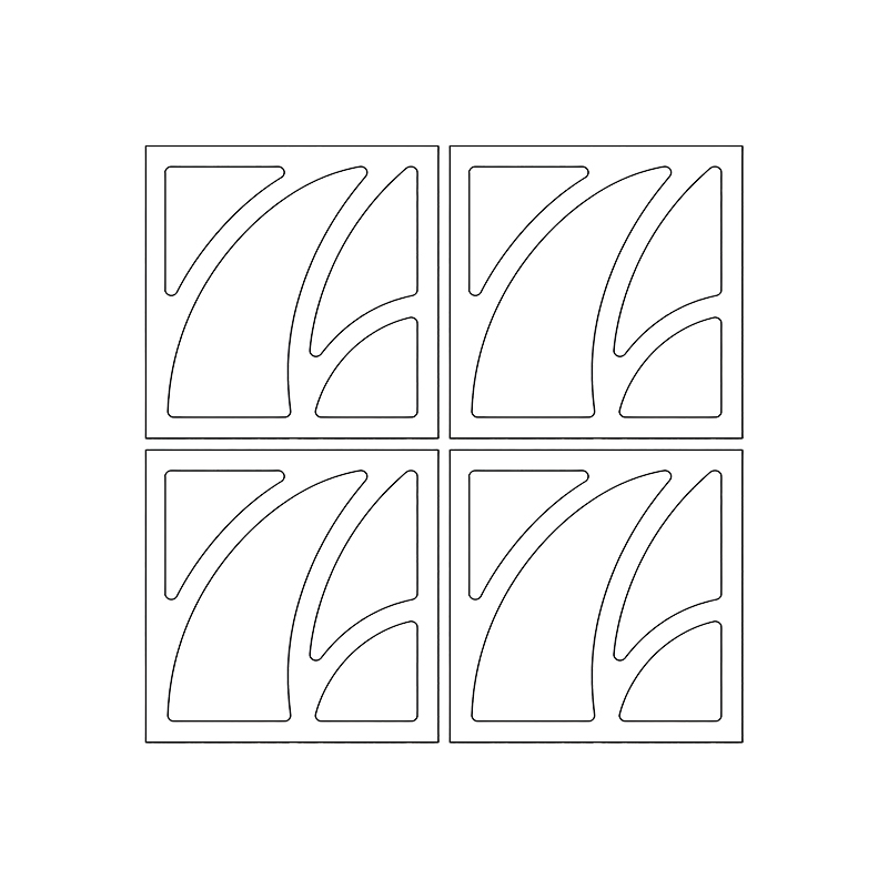 Lotus Breeze Block group pattern